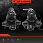 2X Front Lower Ball Joint for Honda CR-V (2010-2011)