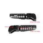 Rear Footrests Foot Pegs for Husqvarna Vitpilen Svartpilen 250 401 (2019–2021)