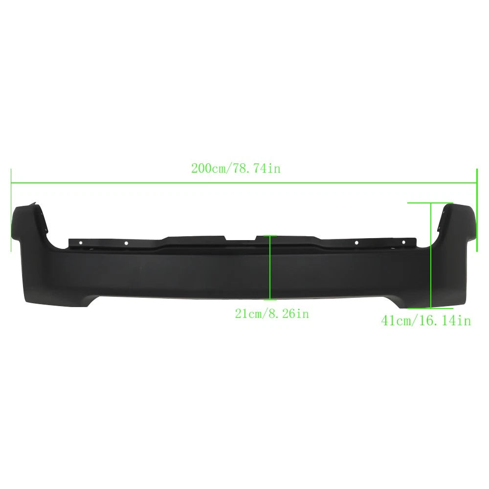 Front Bumper Bar for Chevy Silverado 1500 (2019-2021) Black