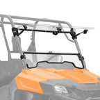 Front Scratch Resistant Flip Windshield for Honda Pioneer 700 (2014–2026)