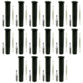 Set of 16 NGK Laser Platinum Spark Plugs & Coil Boots for Dodge Charger Magnum (2006–2008)