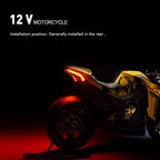 LED Brake Tail Light for Motorcycle Cafe Racer Dirt Bike