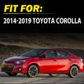 Set of 2 Exterior Door Handles for Toyota Corolla (2014–2019)