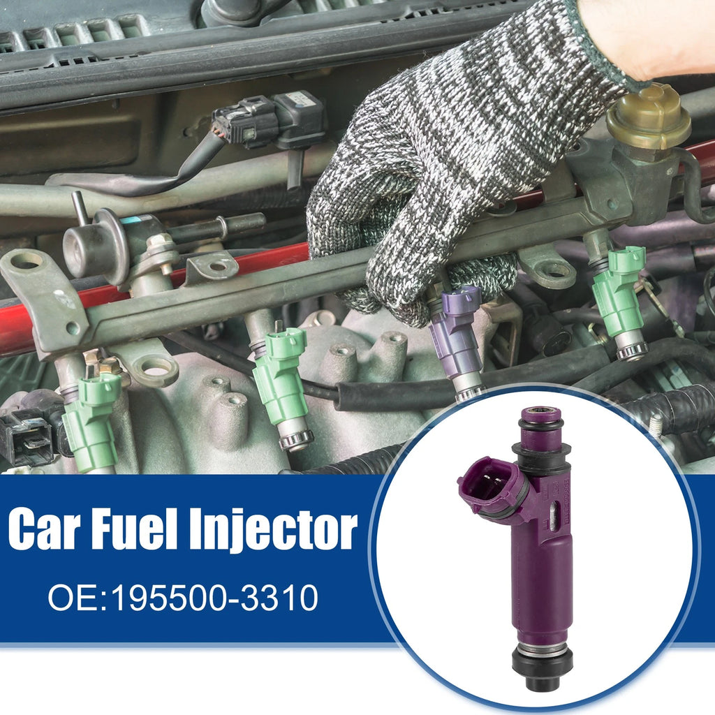 Set of 4 Fuel Injector Nozzles for Mazda Miata 1.8L L4 (1990–1997)
