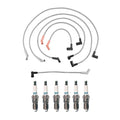 Denso 7mm Wire Set & 6 Iridium TT Spark Plugs for Ford F-150 (1997–2003)