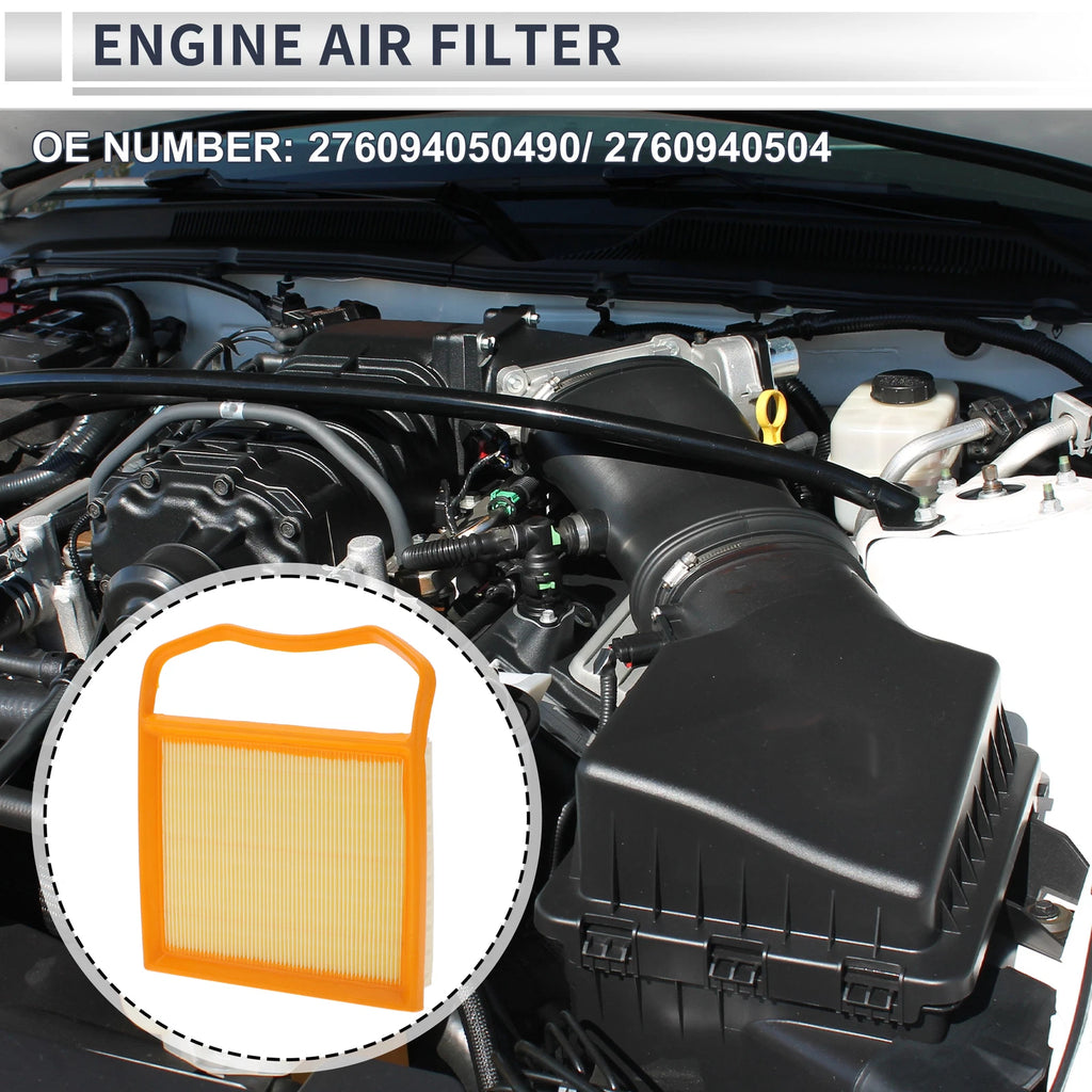Engine Air Filter No. 276094050490 for Mercedes-Benz S450 (2018)