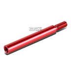 M10 X 1.5 Red Aluminum MT Stick Shifter Lever/Shift Knob 3.75" Extension