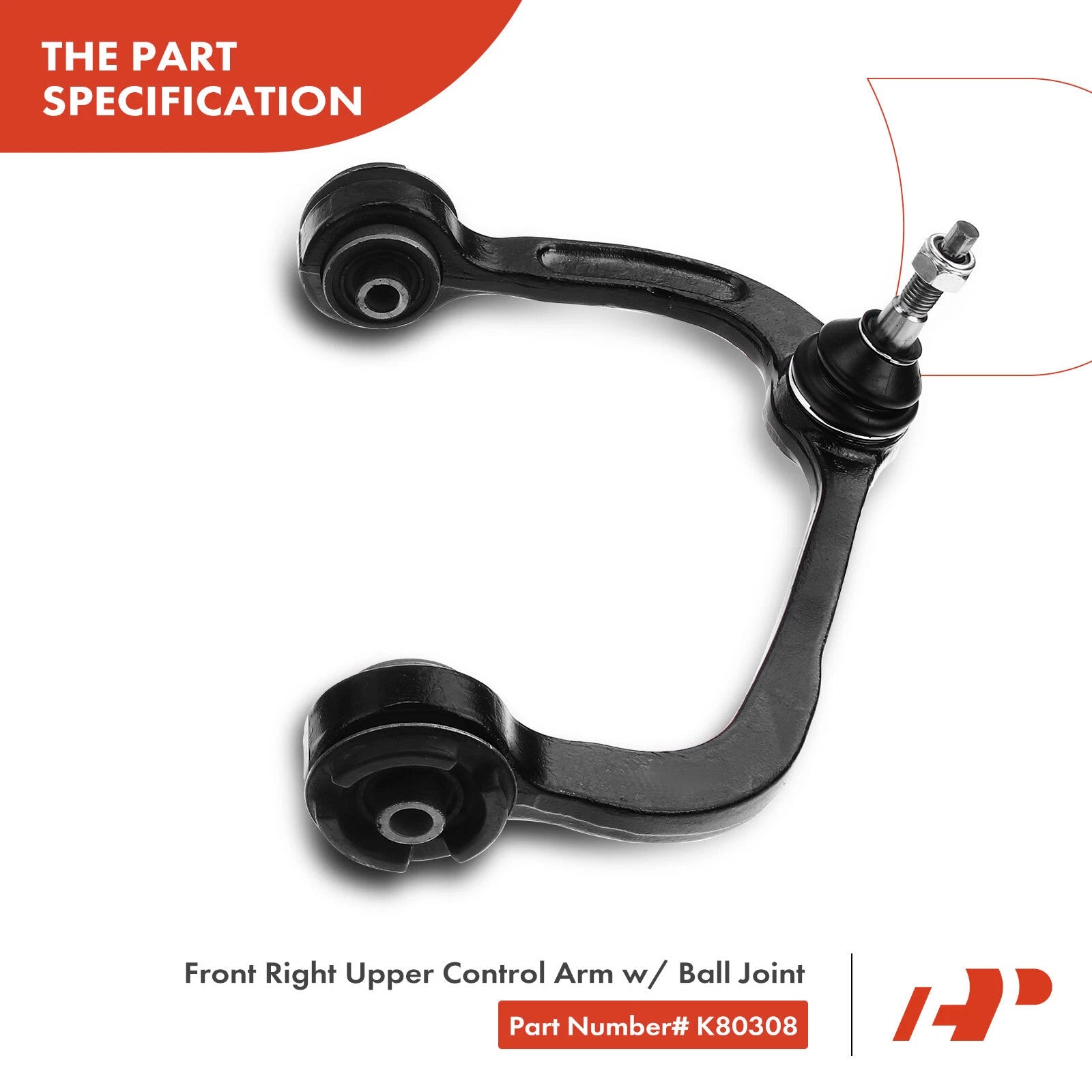 Set of 4 Front Control Arm Ball Joints for Ford F-150 (2005–2008)