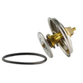 Engine Coolant Thermostat with Gasket for Mercedes Benz 190 300E 450SEL (1983–1993)