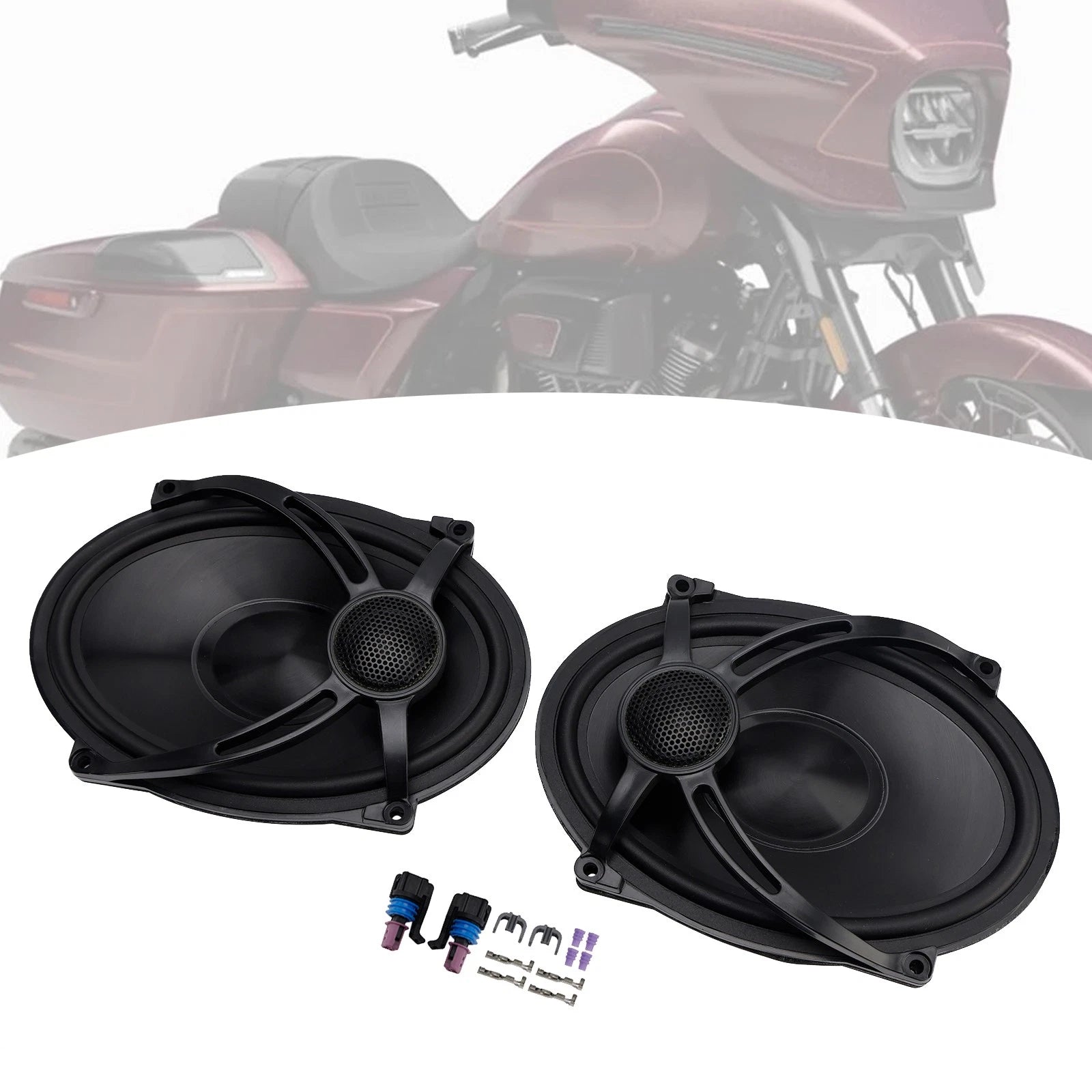 5"X7" Saddlebag Lid Speakers for Harley Touring Road Glide FLHR (1994–2024)