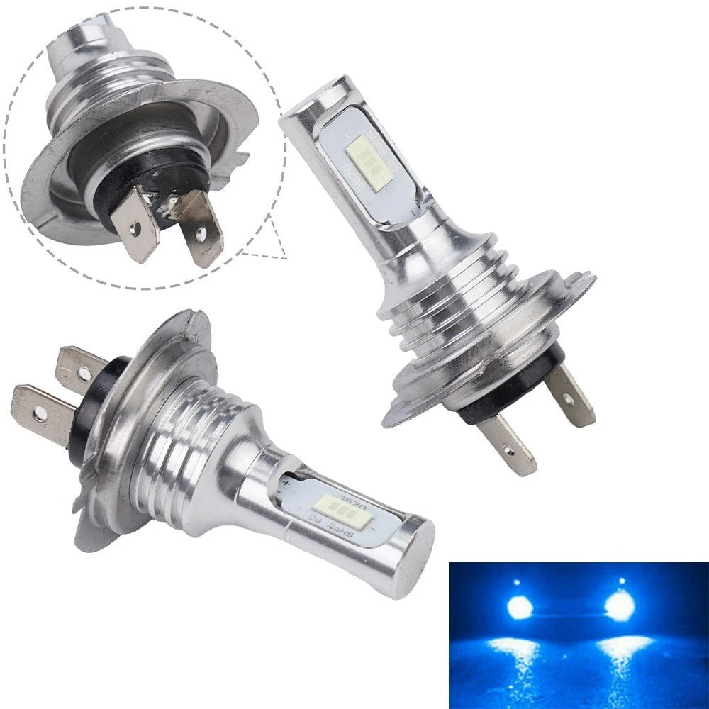 LED Headlight Bulbs Kit H7 80W 8000LM 8000K for