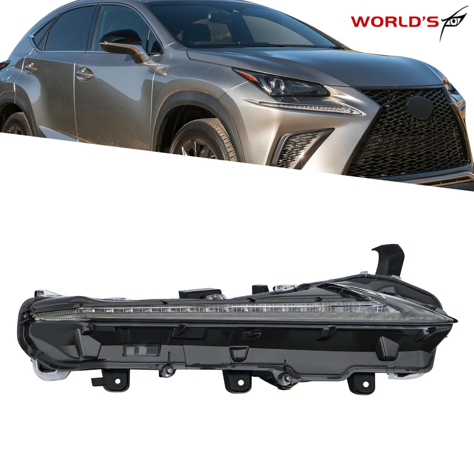LED Fog Lamp for Lexus NX300 NX300h X200t (2015–2021)