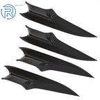 Set of 4 Door Inner Handle Pull Carrier Covers for BMW 7 Series (2010-2015)