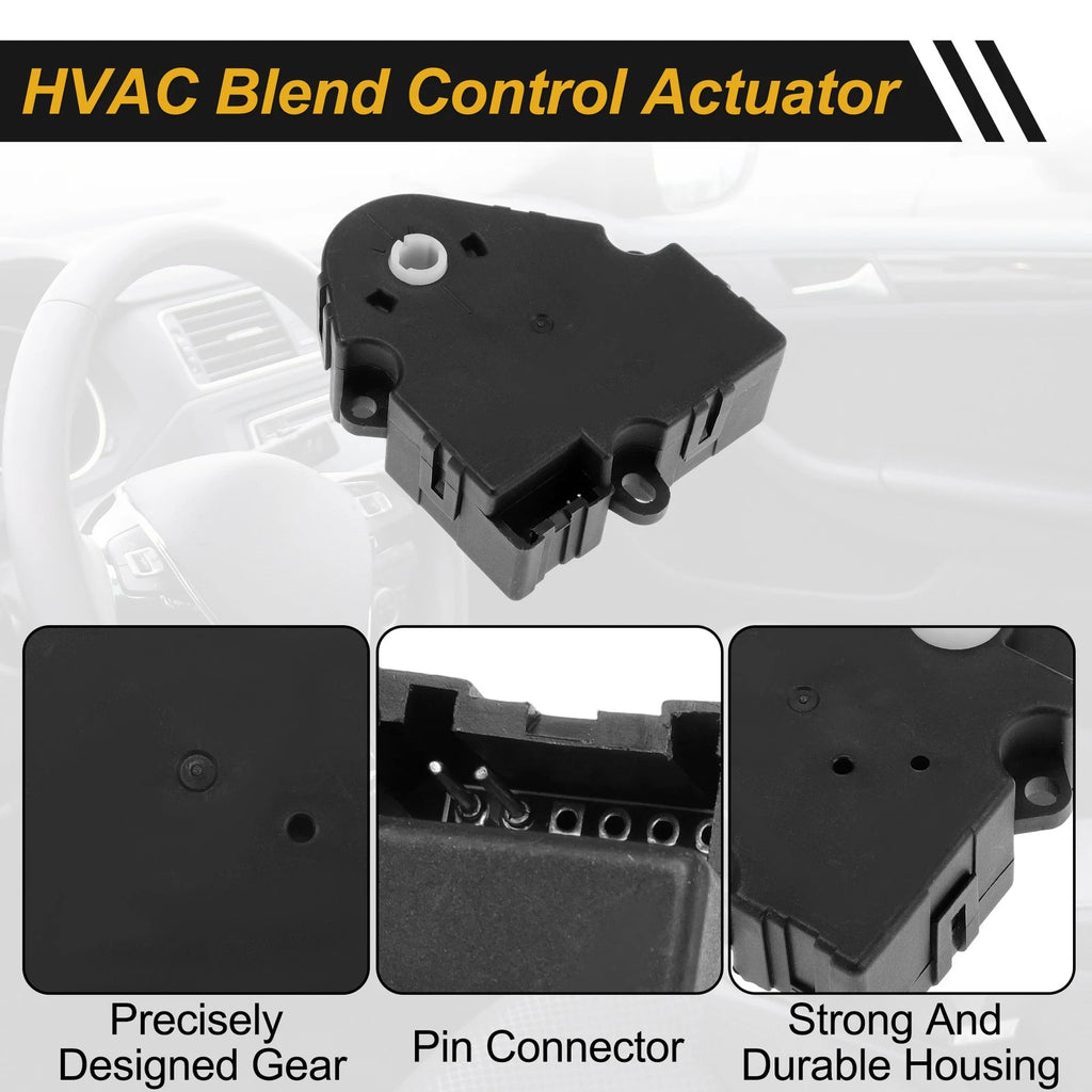 HVAC Heater Blend Door Actuator for Ford Fusion (2006–2009) No. 6E5Z19E616A