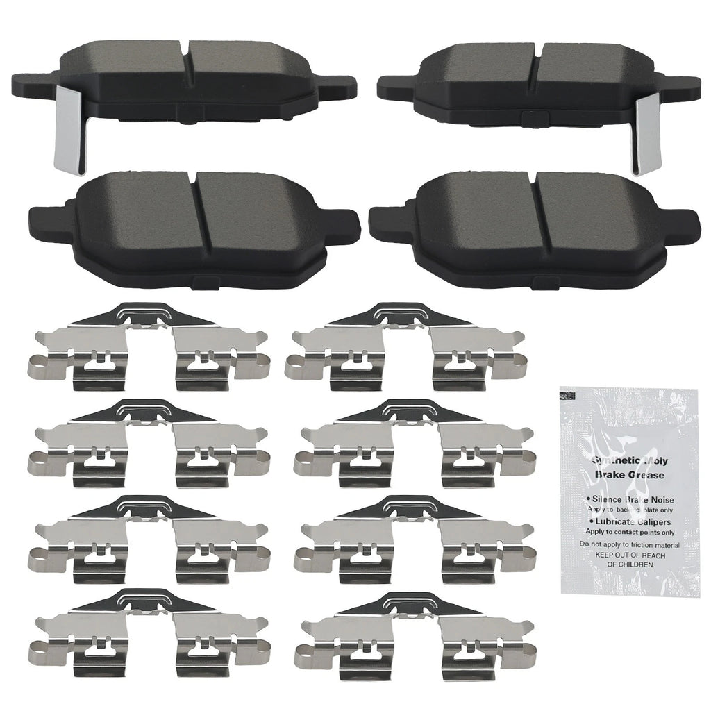 Rear Ceramic Brake Pads Kit for Toyota Corolla/Matrix (2009–2021)