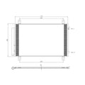 Replacement A/C Condenser Repair Part For 2014-2018 Acura MDX