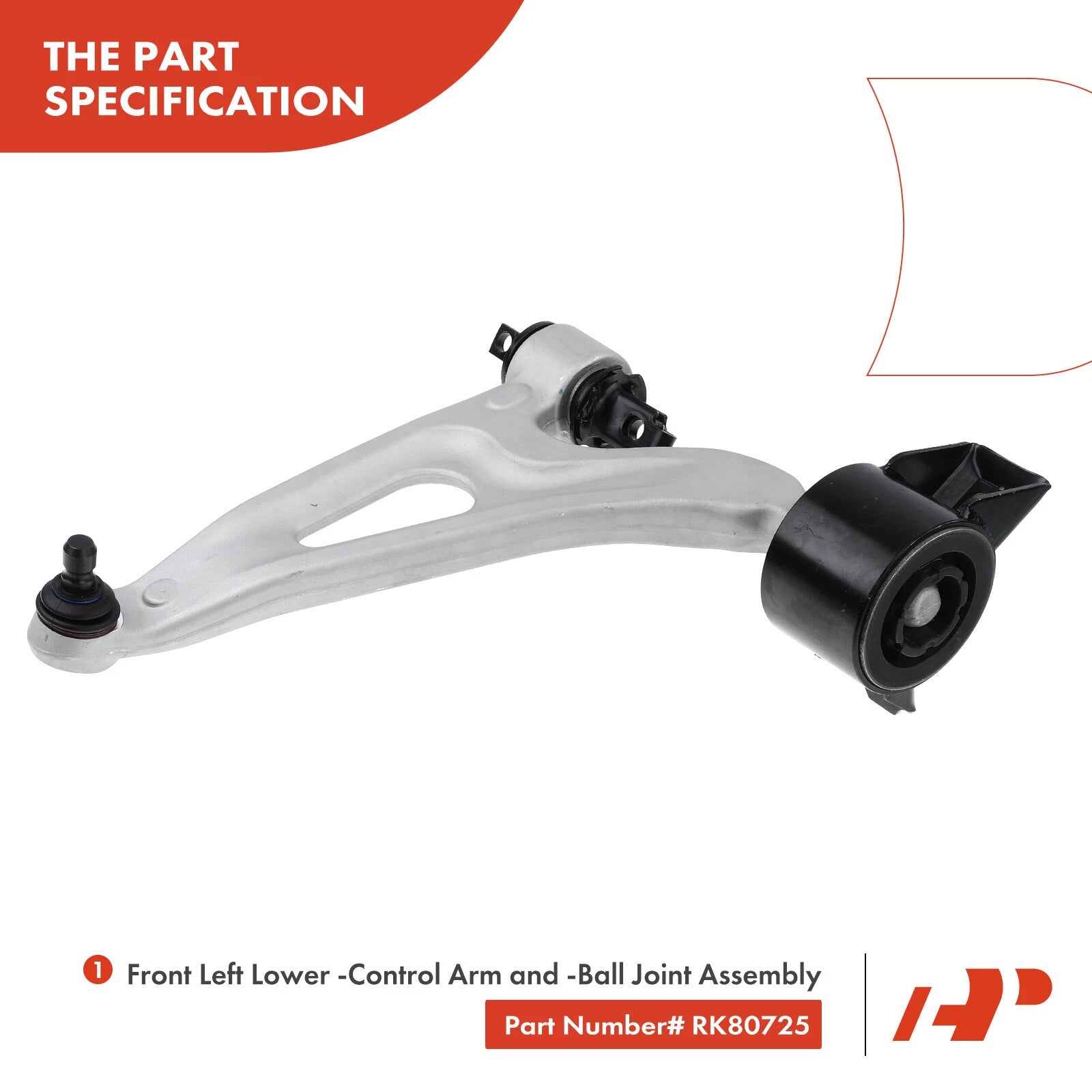 8x Front Control Arm with Ball Joint for Ford Freestar (2004-2007)