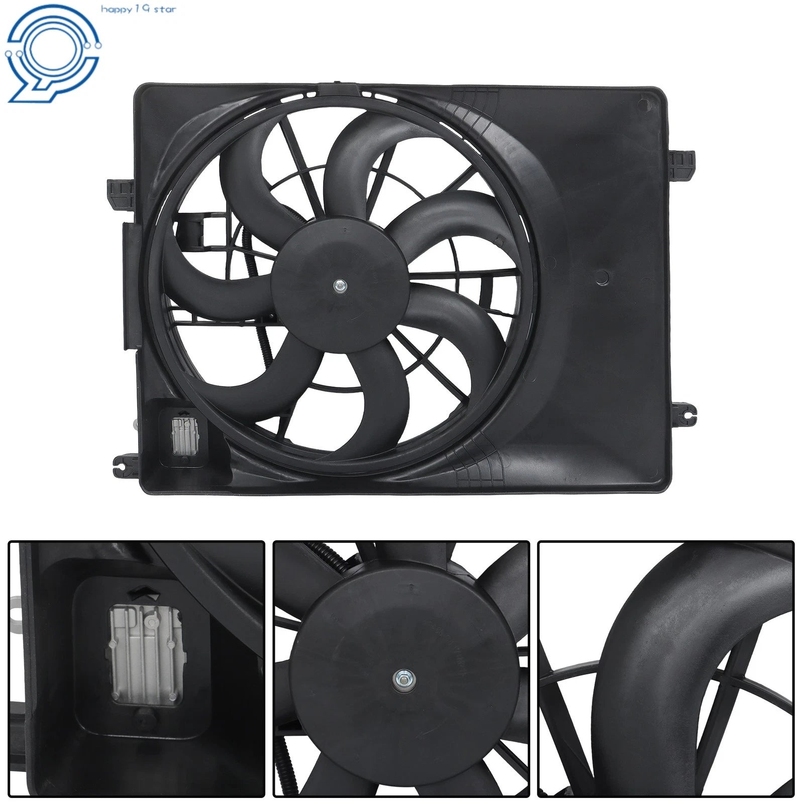 Cooling Fans Assembly for Kia Sportage Hyundai Tucson (2016–2021)