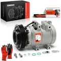 A/C Compressor with Clutch for Hyundai Santa Fe (2003–2006) Kia Amanti (2004–2006)