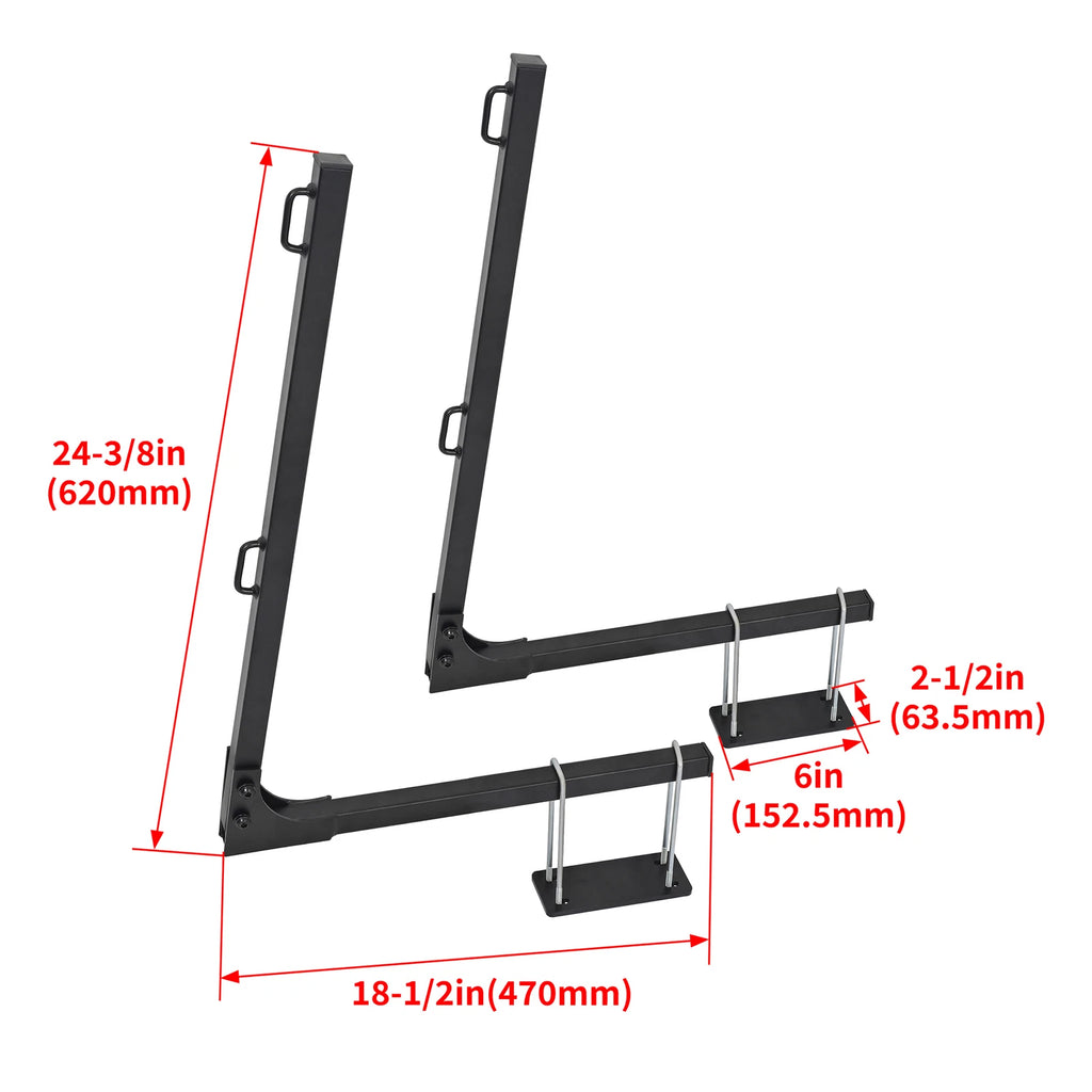 Bumper Mount Tote Tank Carrier for RV