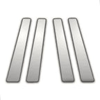 4Pc Chrome Pillar Post Covers for Toyota Corolla (2009–2013)