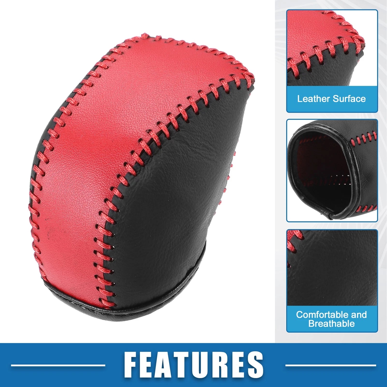 Gear Shift Lever Cover for Lexus NX 250 (2022–2023) Black Red