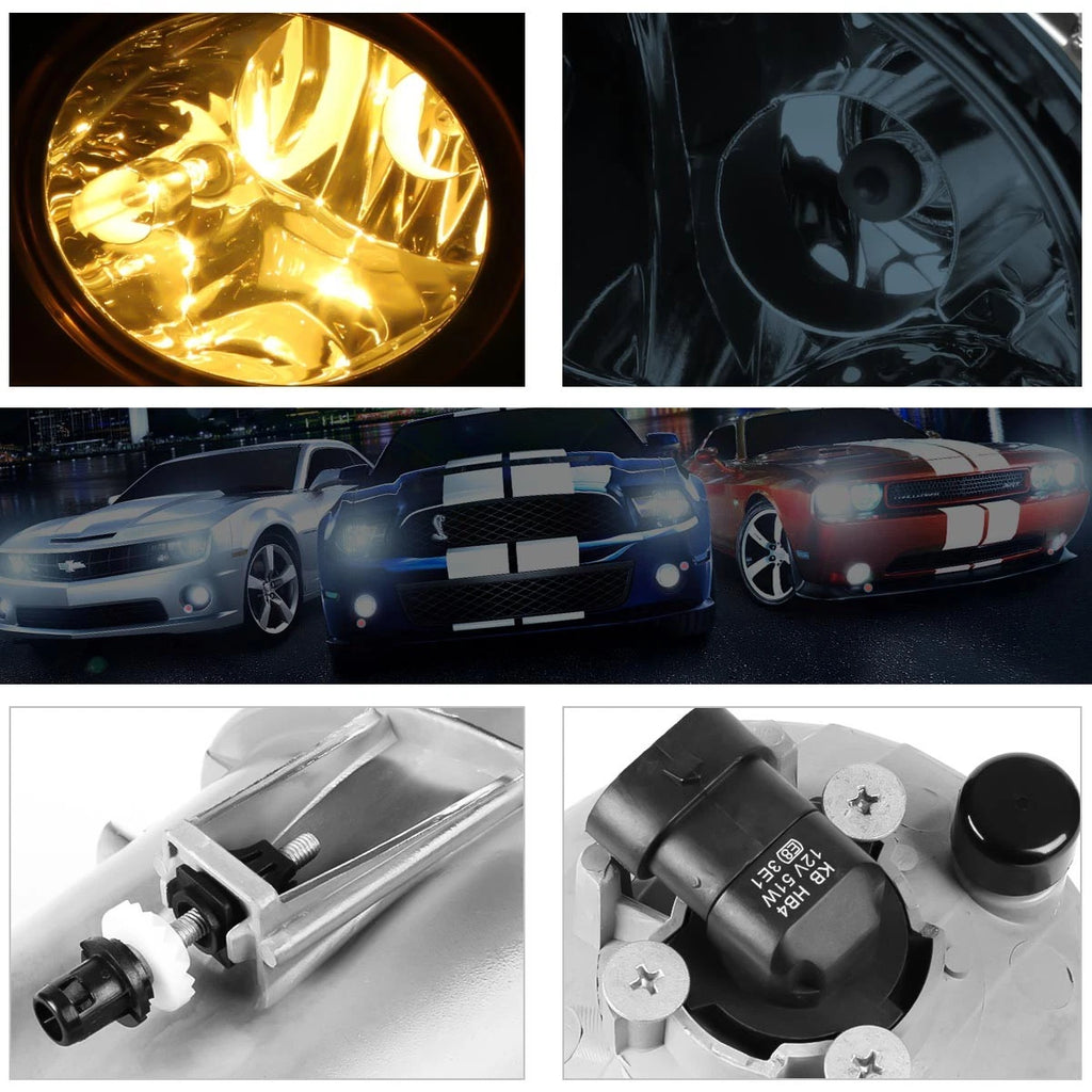 Fog Lights for Toyota Tundra/Sequoia (2000–2007) OE Style Smoke Lens