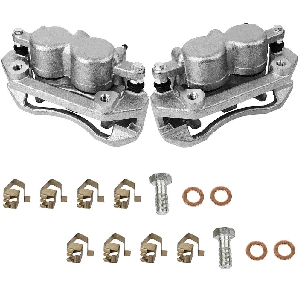 Front Left Right Brake Calipers with Bracket for Dodge Ram 1500 (2006–2008)