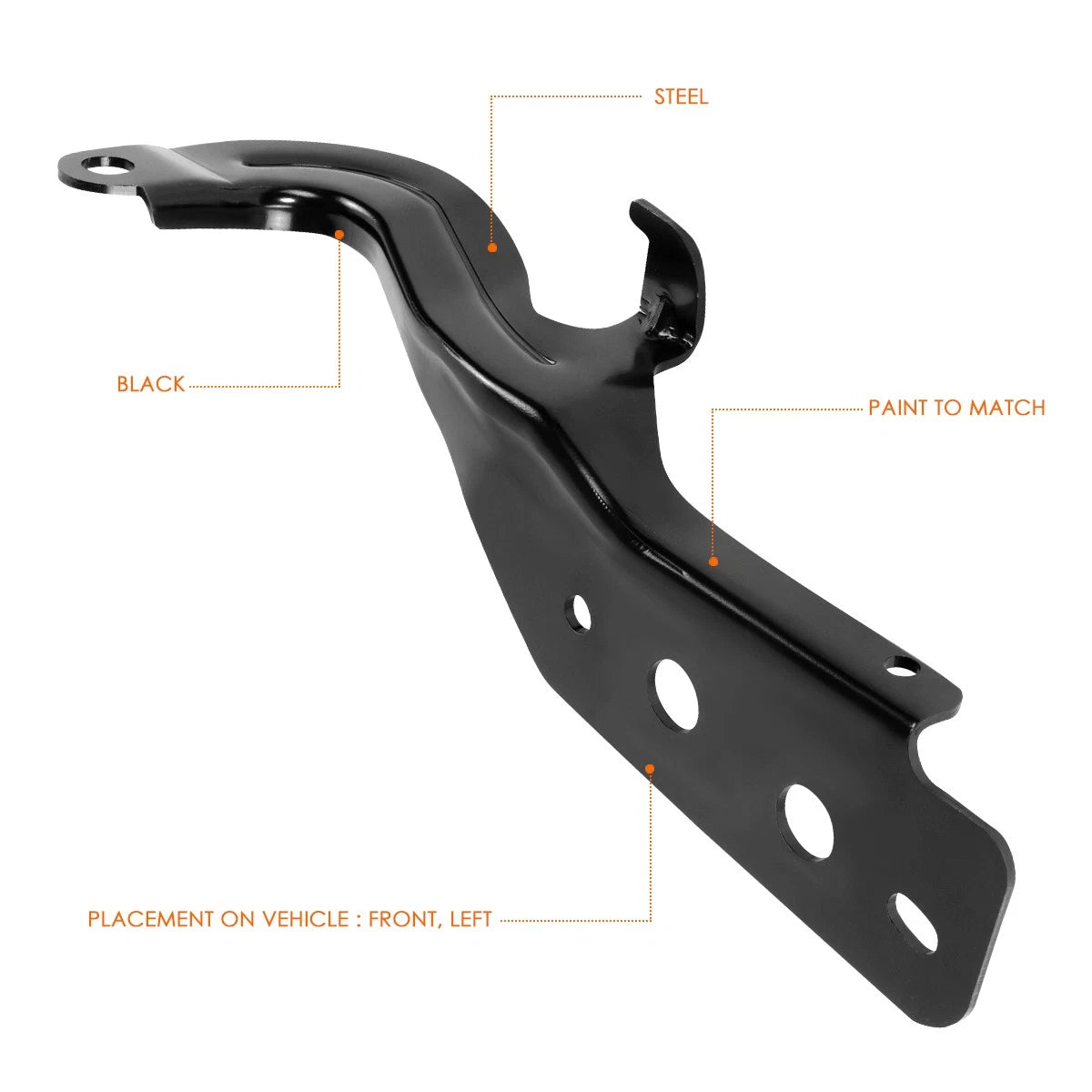Left Driver Side Engine Hood Half Hinge for GMC Acadia Limited (2013–2017)