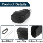Gear Shift Knob Cover for Volkswagen Jetta (2012–2019) Black Grey