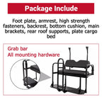 Flip Folding Rear Seat Kit for Club Car Precedent/Tempo (2004–Present)