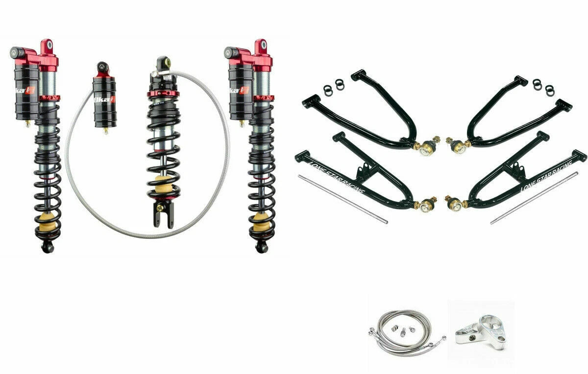 Lonestar Sport +2 +1 Arms + Elka Legacy Shocks for Honda TRX250R (1986–1989)