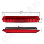 Chrome Red Third Brake Cargo Light for Chevy Silverado 1500/2500/3500 (2005-2007)