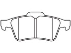 Rear Brake Pad Set for Mazda 5 (2008–2010, 2012–2014) CG514MV