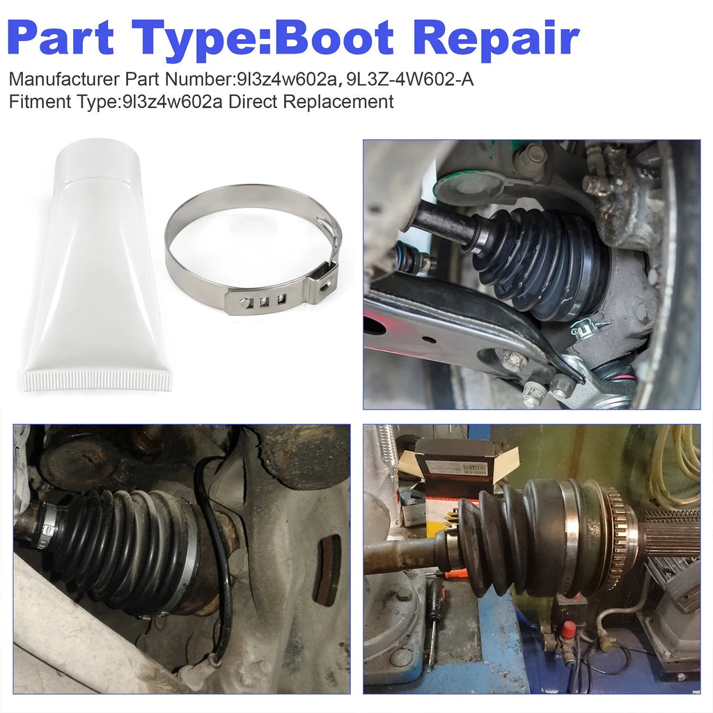 Drive Shaft Boot Repair Kit for Ford F150 (2009–2012) 9L3Z4W602A