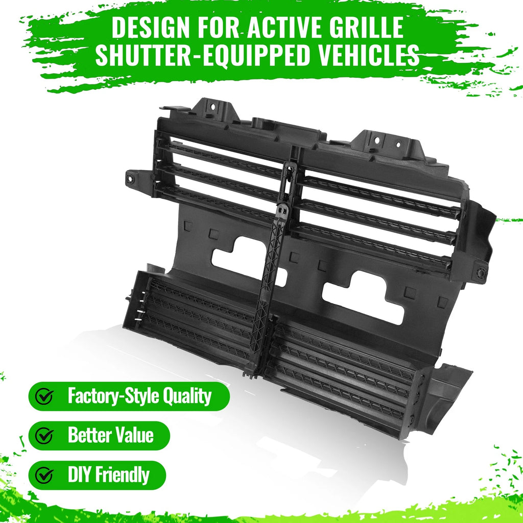 Radiator Active Grille Shutter Assembly W/O Motor for Ford Explorer (2013–2019)