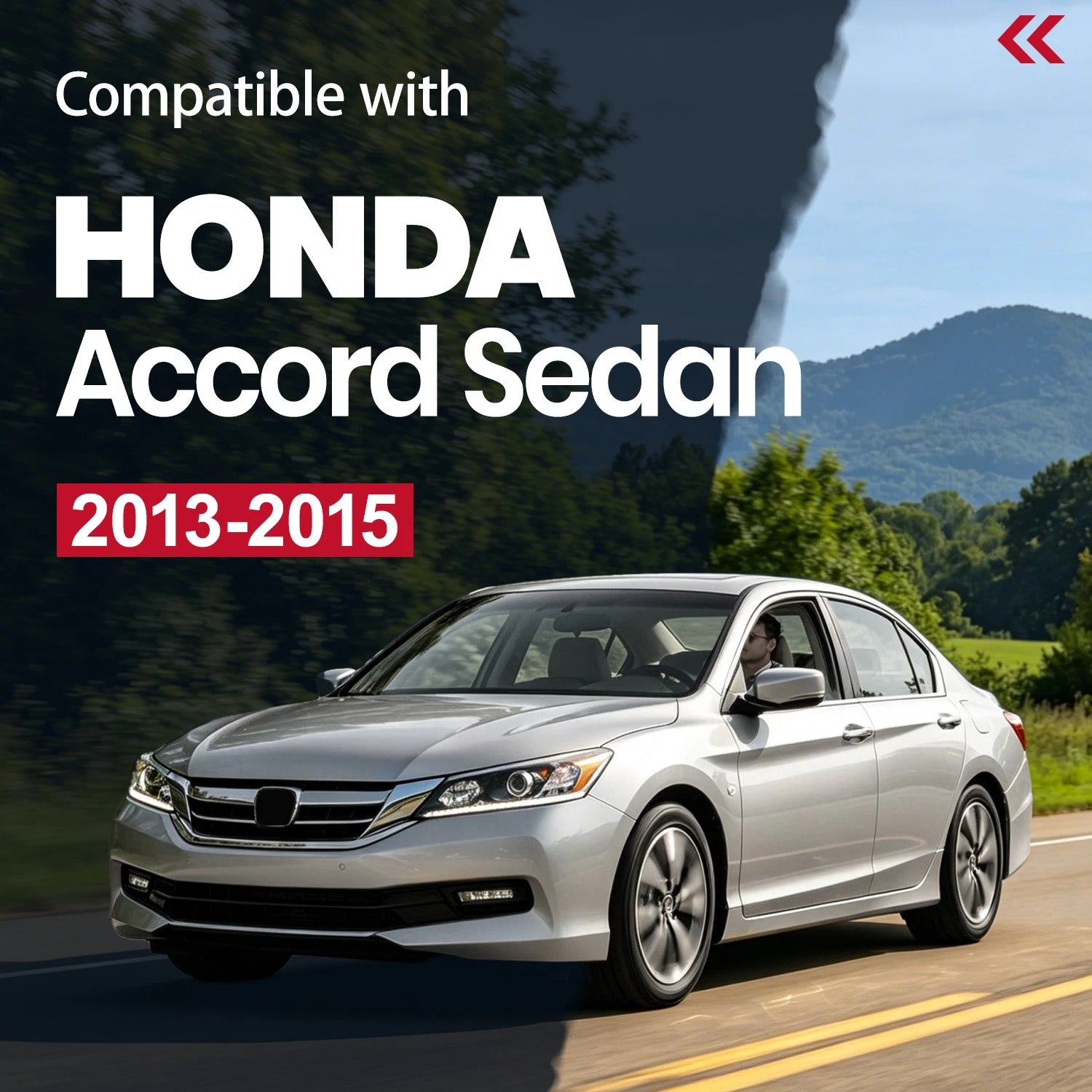 Front Fender Liners for Honda Accord (2013-2015) Left & Right