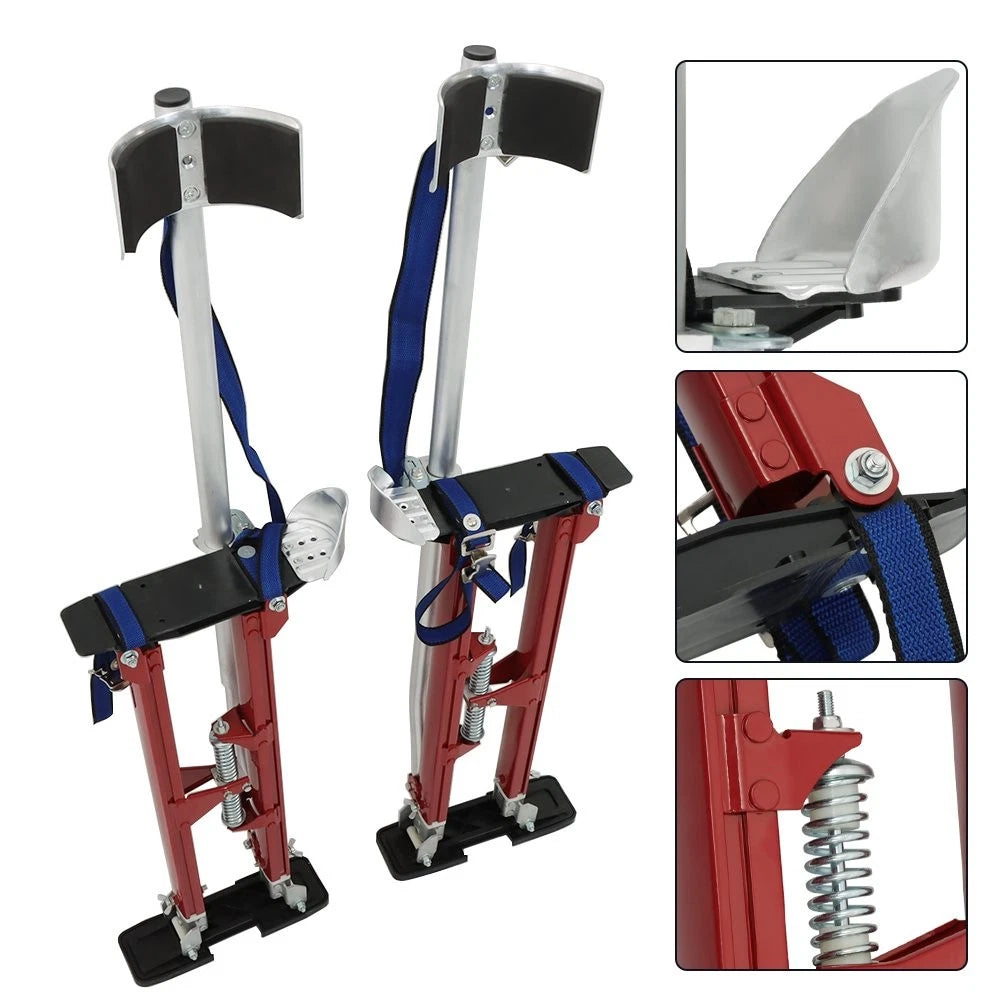 Adjustable Height Stilts Tool for Painter Taping (24"-40") Aluminum