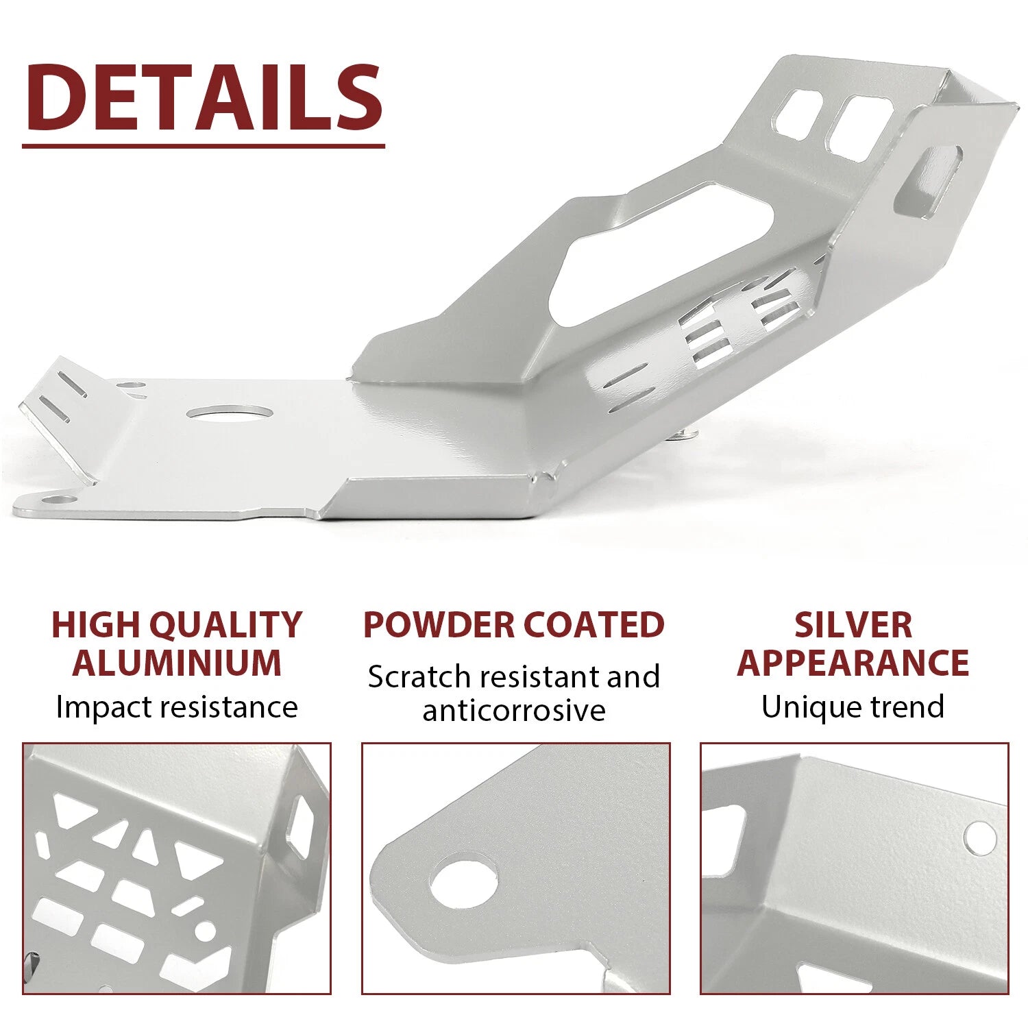 Skid Plate Engine Guard for Kawasaki KLX250 KLX300 (2008–2023)