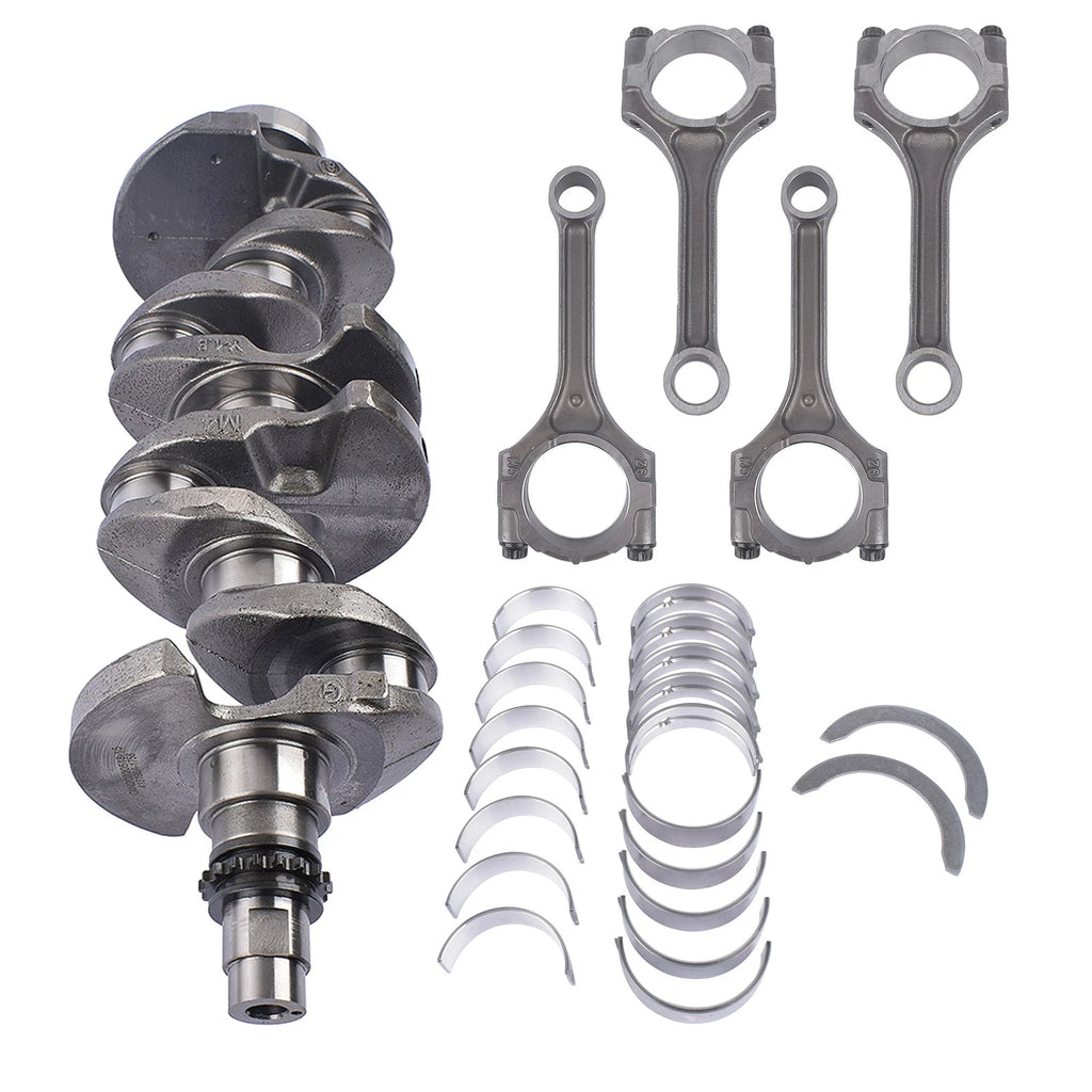 Set of 4 Crankshaft Main & Rod Bearings for Hyundai Accent Veloster (2011–2019)