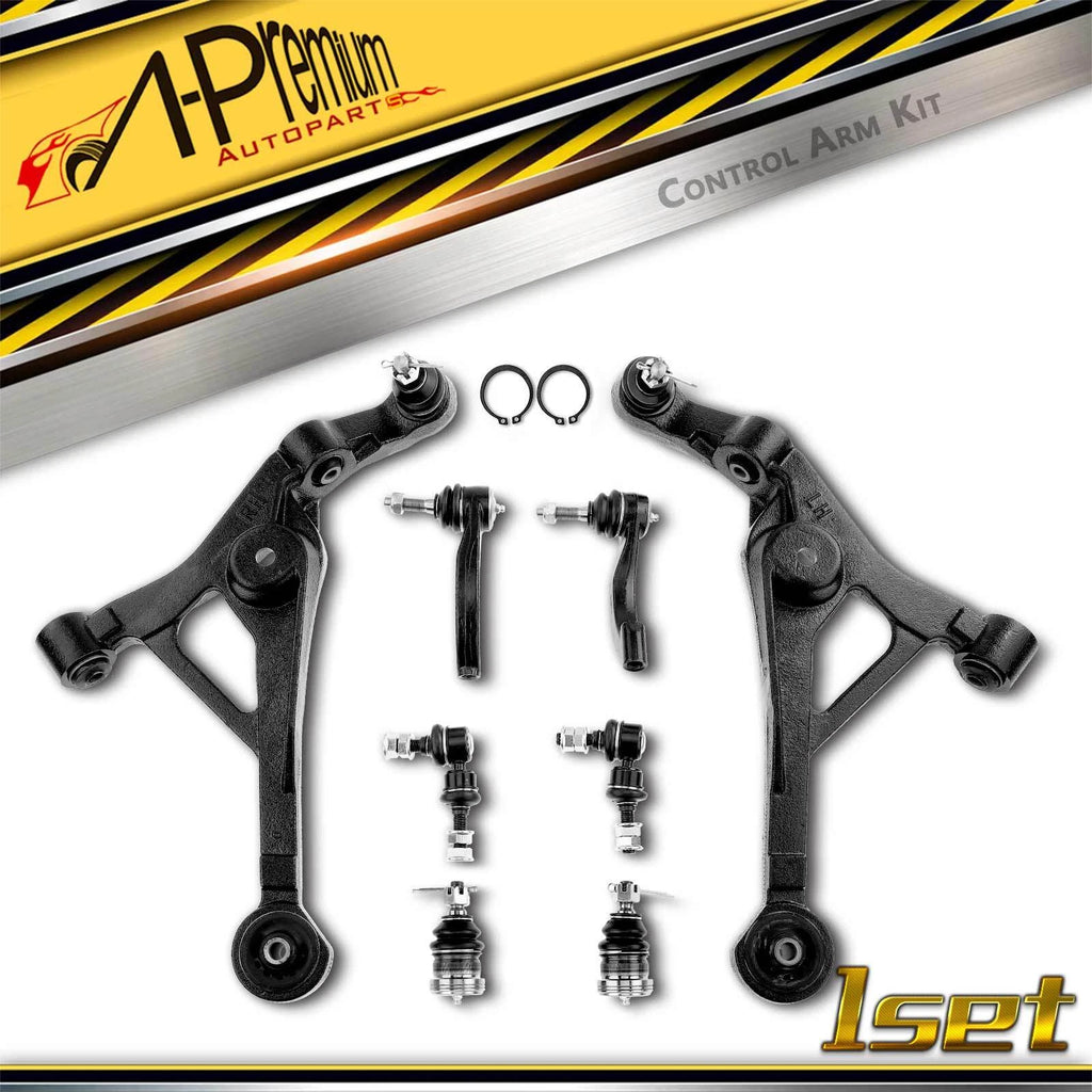 Set of 8 Front Lower Control Arms with Ball Joints for Chevy Dodge