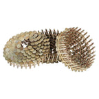 Set of 7200 Galvanized Coil Roofing Nails 3/8" Head Diameter