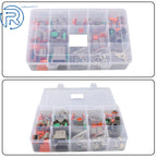 Set of 12 12-Pin Connectors with Solid Terminals for Automotive Use