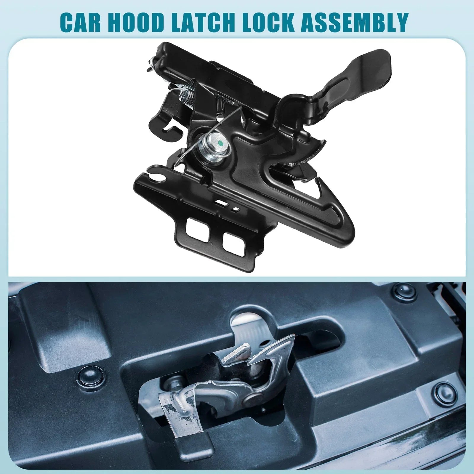 Engine Hood Latch Lock Assembly for Chevy Express 1500 (2003-2023)