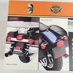 Red Bullet Run/Brake/Turn Conversion Kit for Harley-Davidson XL (2014–2023) 69200765