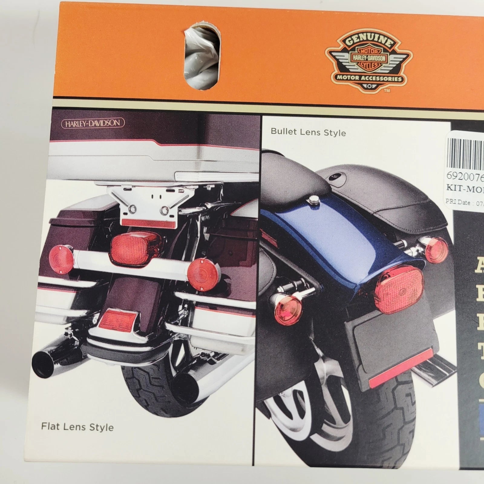 Red Bullet Run/Brake/Turn Conversion Kit for Harley-Davidson XL (2014–2023) 69200765