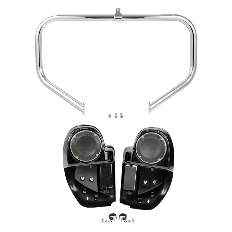Lower Vented Leg 6.5" Speaker Pod for Harley Touring (2014–2023)