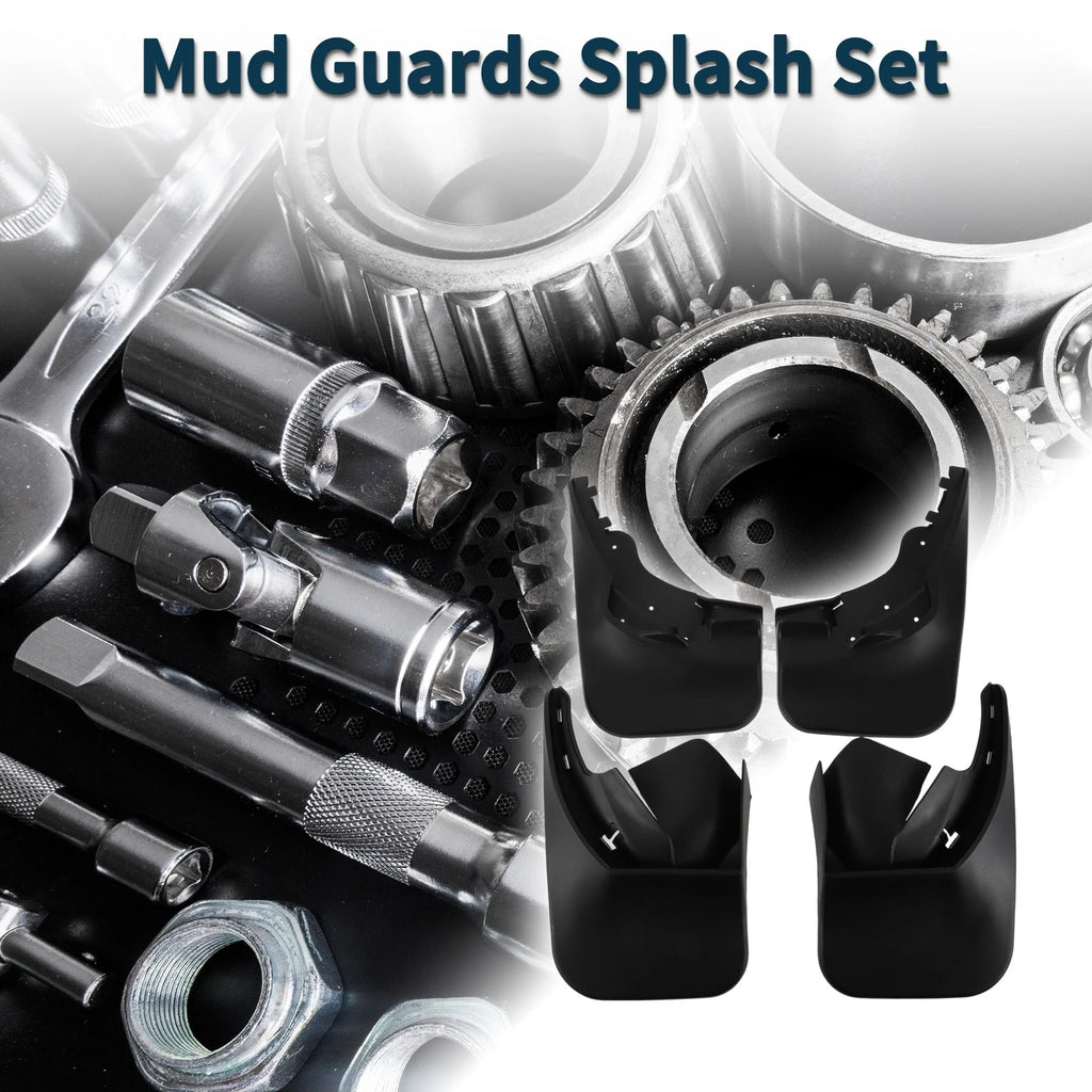 Set of 2 Mud Flaps Splash Guards for Volkswagen Sharan (2004–2007)