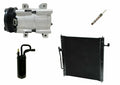 A/C Compressor with Condenser Replacement for Mazda B2300 2001-2004