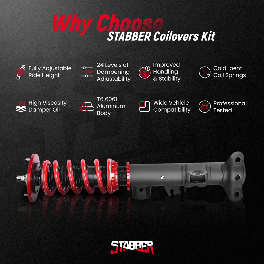 Coilover Lowering Kit for BMW 3 Series E36 (1992-1999) 24 Way Damper